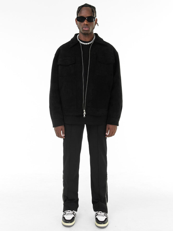 W&W Mode | Streetwear Jack Mit Baumwollmischung Für Bequemen Stil