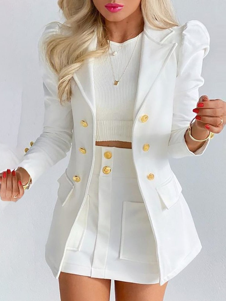 WW | 2-Teiliges Set Blazer + Rock