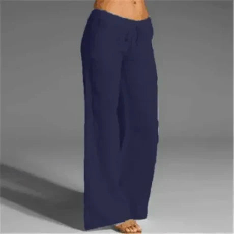 W&W Mode | Bequeme Leinenhose