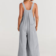Rosabella™️ - Ärmelloser Jumpsuit mit Weitem Bein