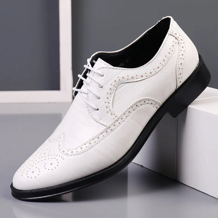 W&W Mode | Bequeme Oxford Herren Business Anzug Schuhe