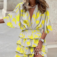W&W - Stylisches bedrucktes Minikleid