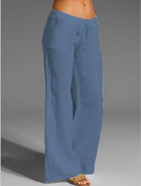 W&W Mode | Bequeme Leinenhose