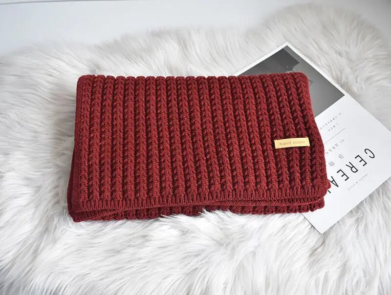 WW | Gemütlicher Strickwollschal