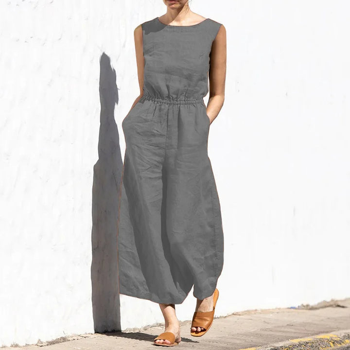 W&W Mode | Baumwoll Leinen Overall Design