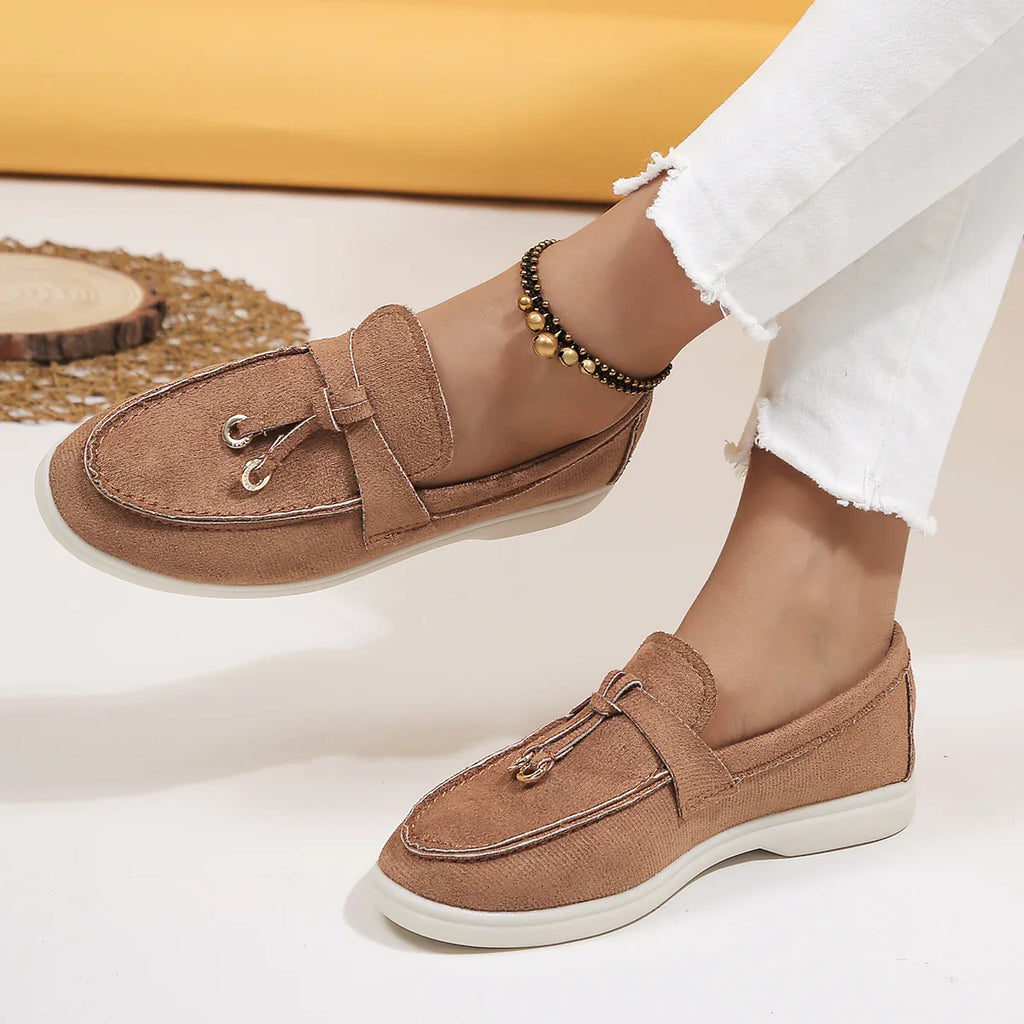 WW | Damen Leder Slipper Für Den Herbst Und Frühling