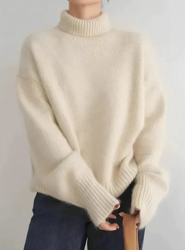 WW | Cashmere-Pullover Mit Rollkragen