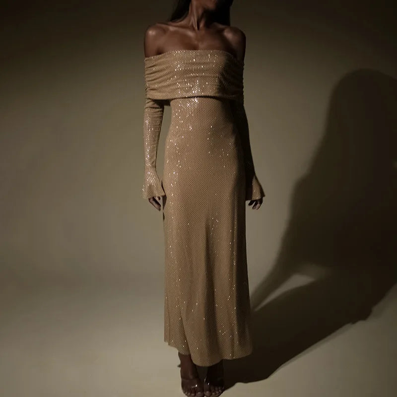 W&W | Elegantes Twilight Glitzerkleid