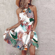 WW | Stylisches Sommer Boho Halter Kleid