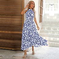 WW - Sommerliches Midi-Kleid mit Blumenmuster