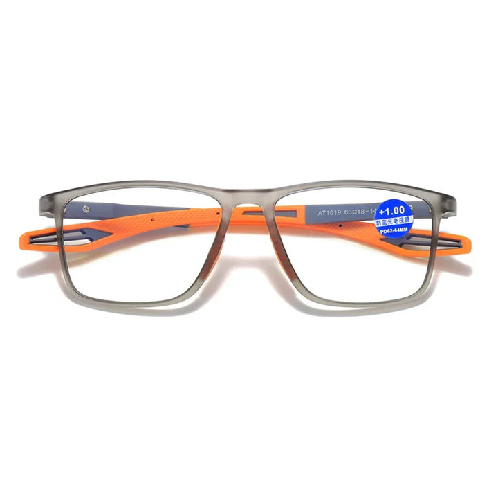 W&W Mode | Sportliche Blaulichtfilter Brille Für Herren