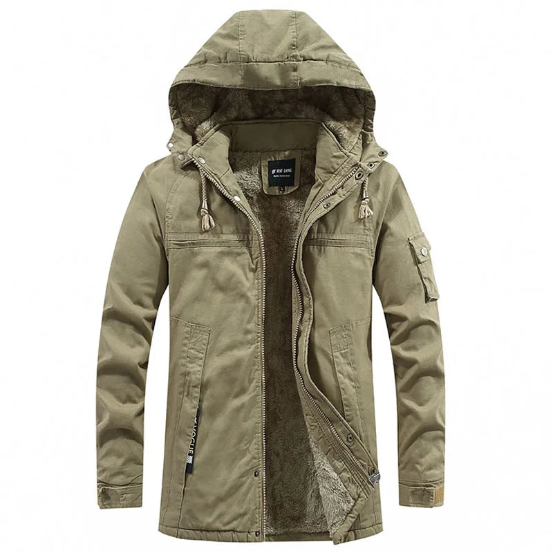 WW - Winterjacke mit Kapuze für Herren