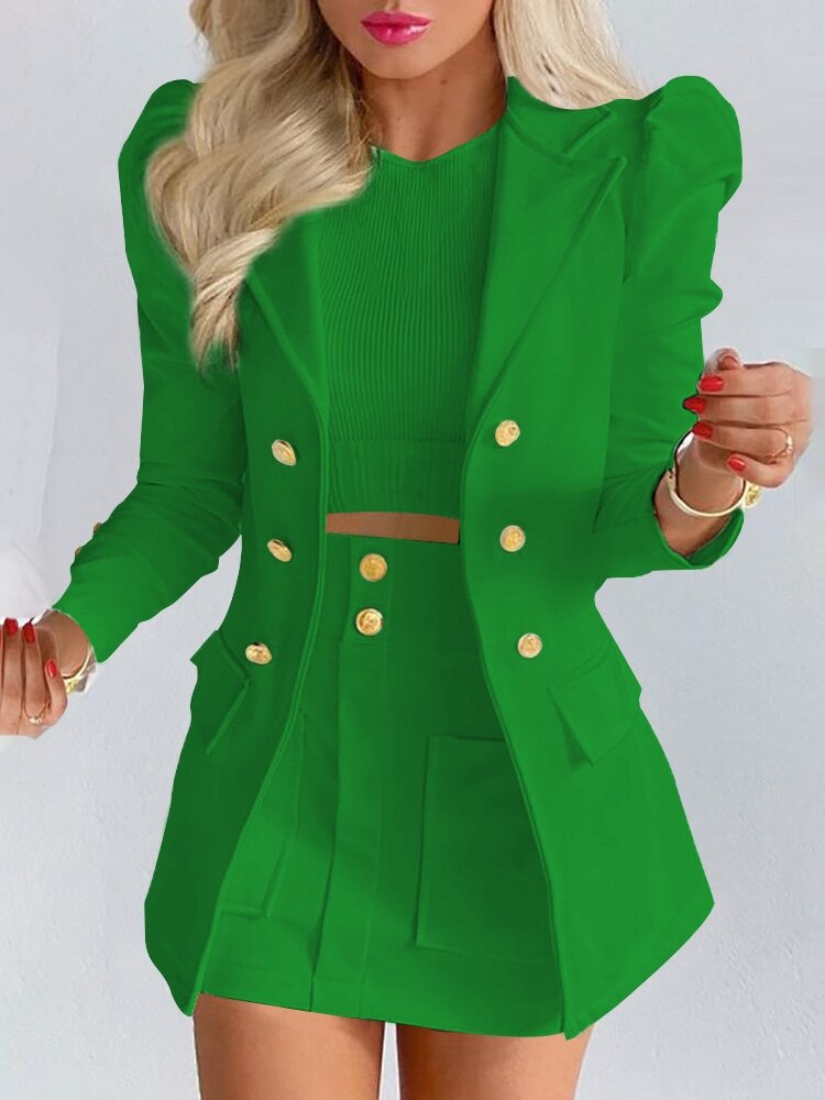WW | 2-Teiliges Set Blazer + Rock