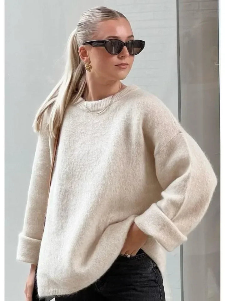 Damen-Herbstpullover aus weichem Material