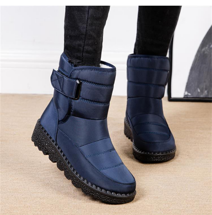 W&W Mode | Wasserdichte, gepolsterte Baumwollstiefel