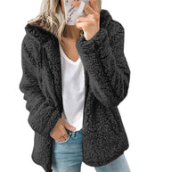 WW | Teddy Fleecejacke Damen - Lang