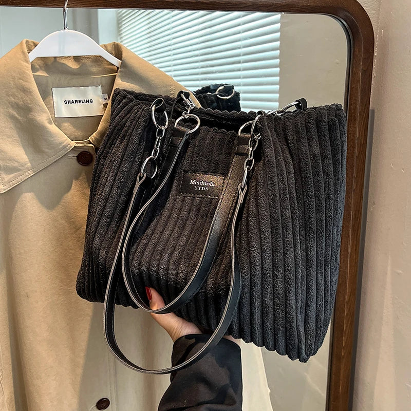 WW | Damen Cord Handtasche