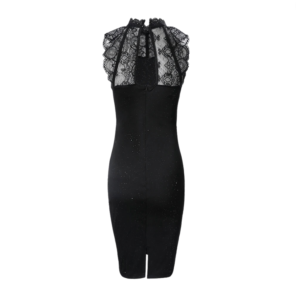 WW Kleid | Schickes Partykleid mit Spitze für die Feiertage