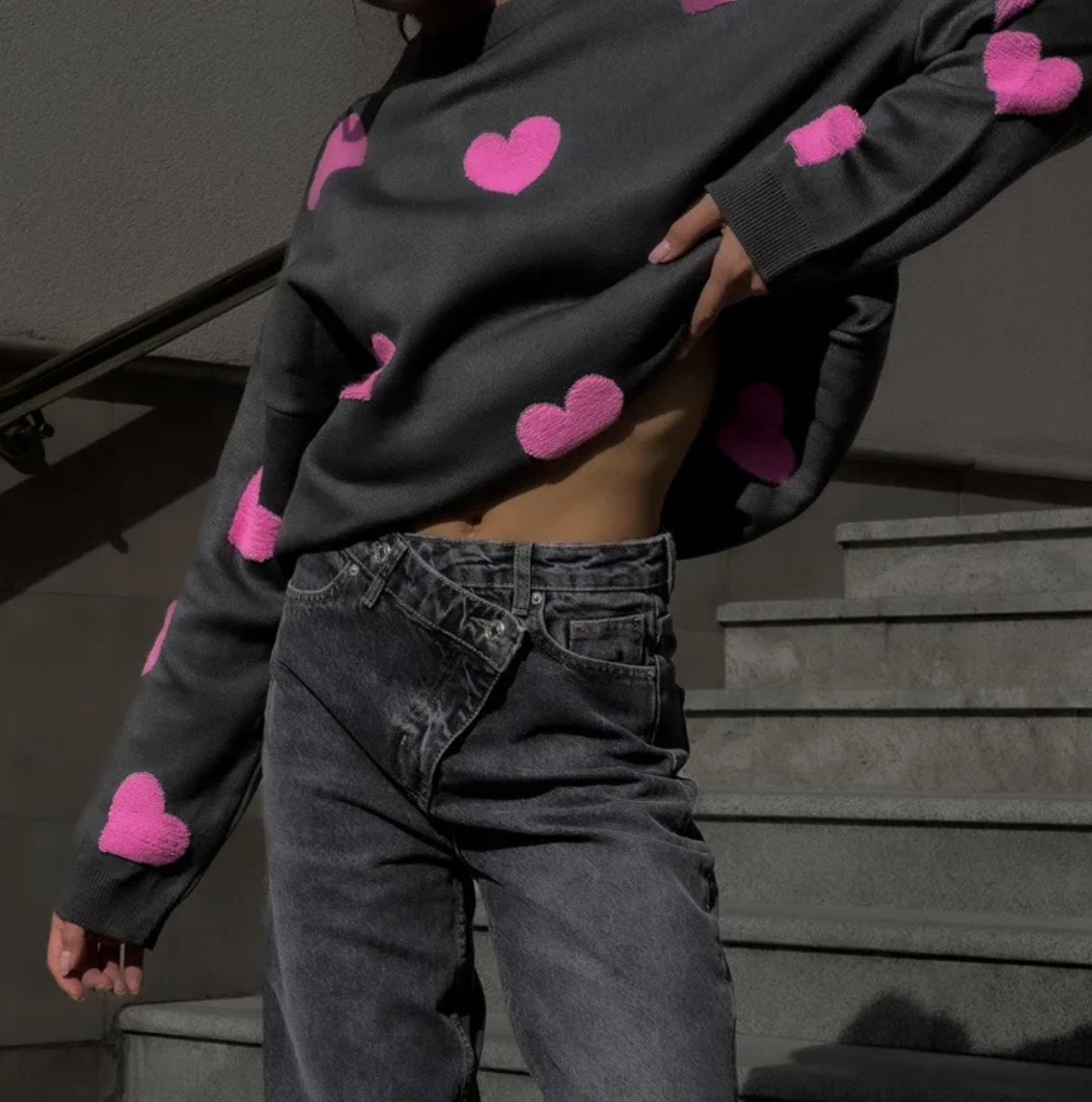 W&W Mode Love weicher Pullover