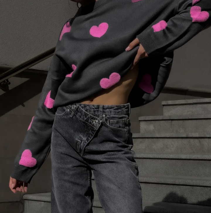 W&W Mode Love weicher Pullover