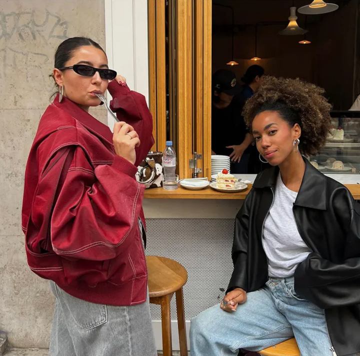 W&W Mode | Oversize Lederjacke mit urbanem Flair