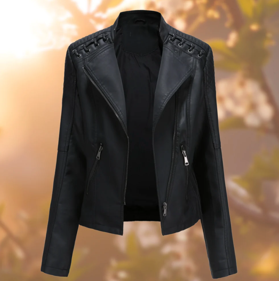 WW | Klassische Lederjacke für Damen