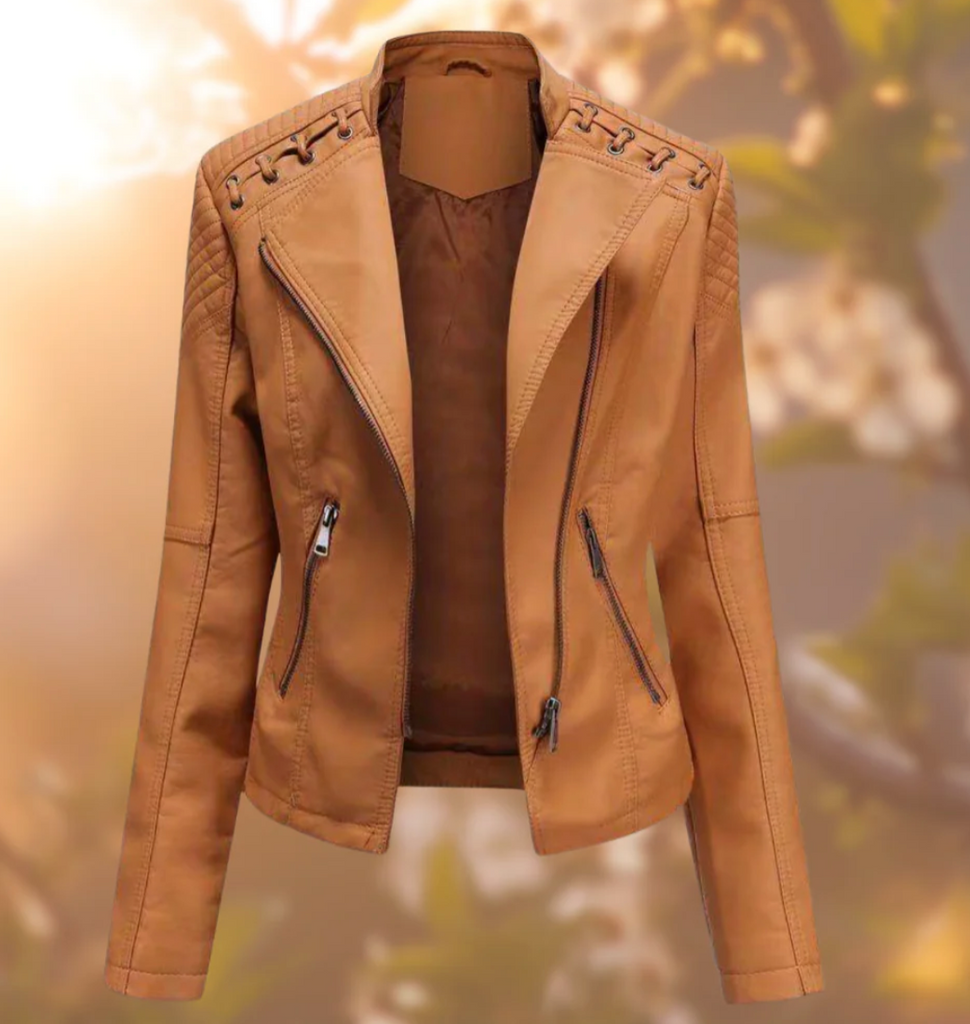 WW | Klassische Lederjacke für Damen