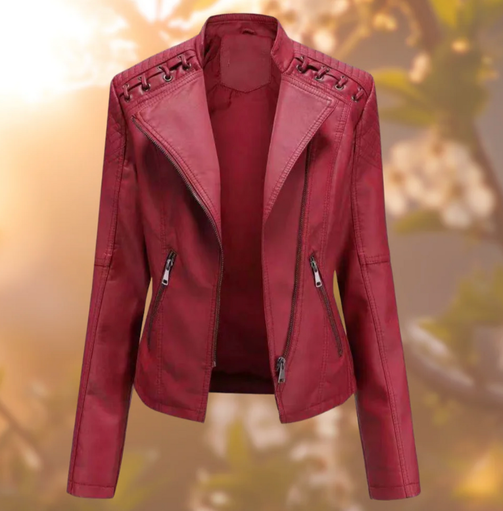 WW | Klassische Lederjacke für Damen