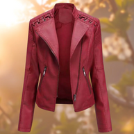WW | Klassische Lederjacke für Damen