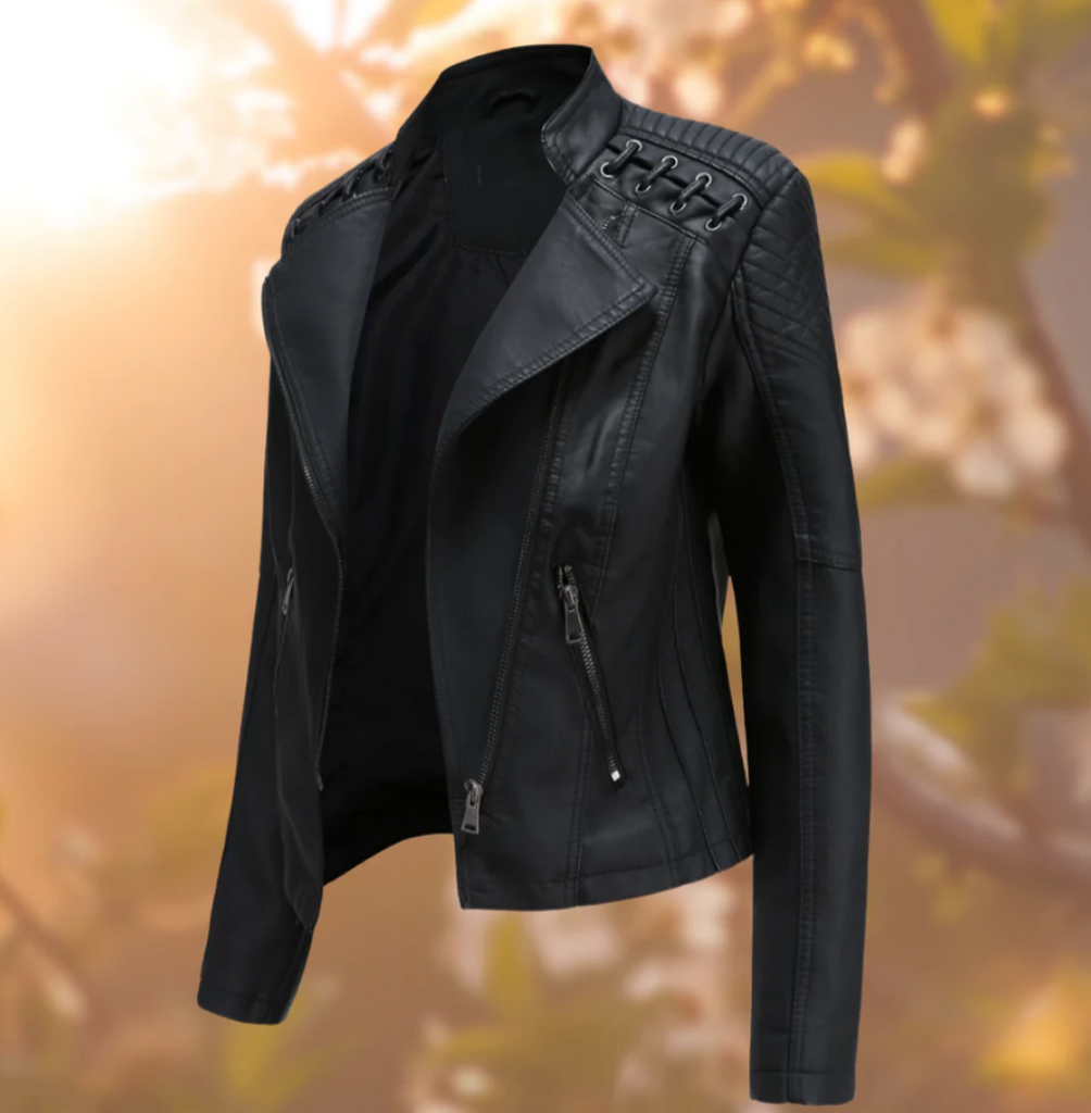 WW | Klassische Lederjacke für Damen