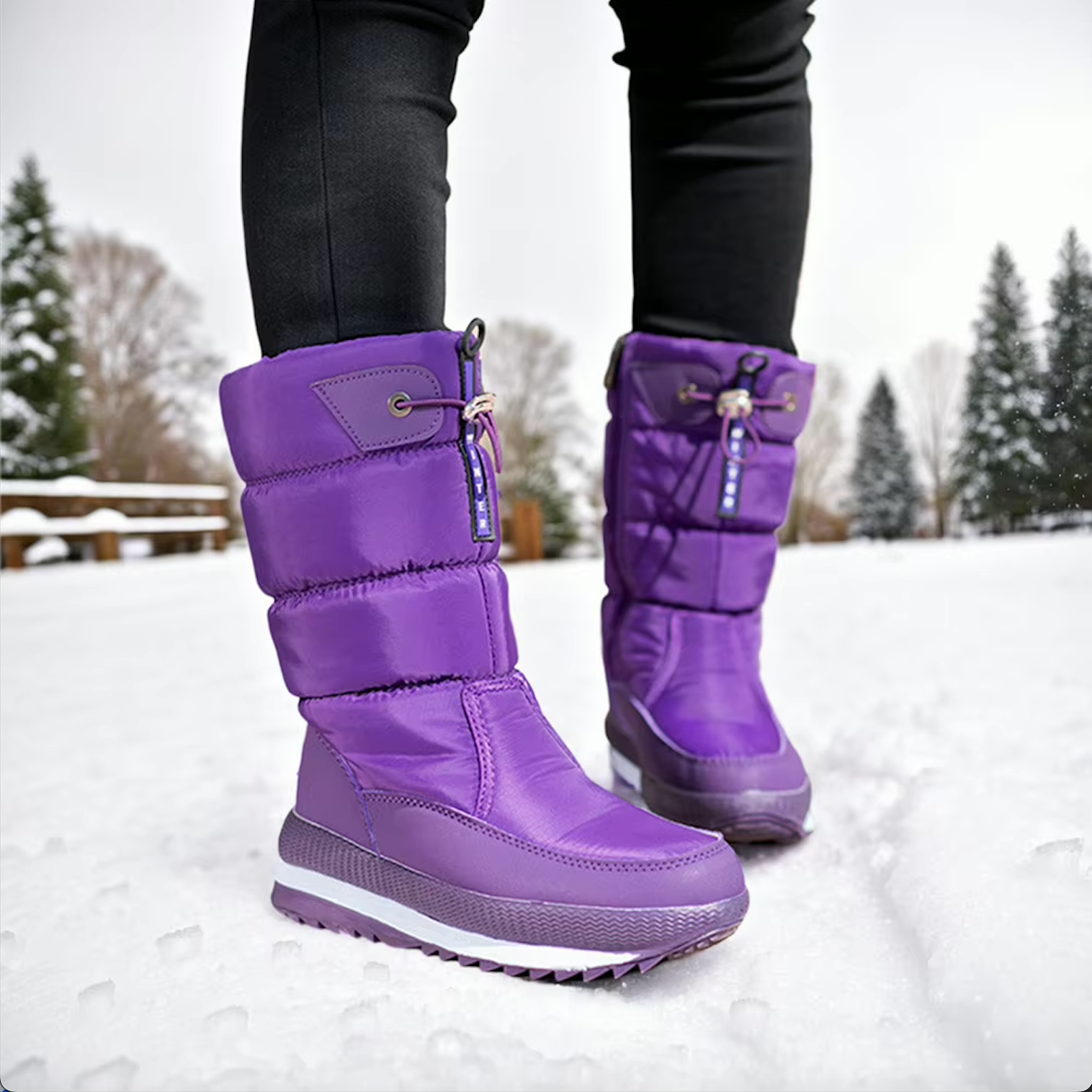 WW | Rutschfeste Wasserdichte Winterstiefel