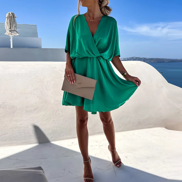 W&W Mode | Anmutiges Kleid mit Feinen Falten