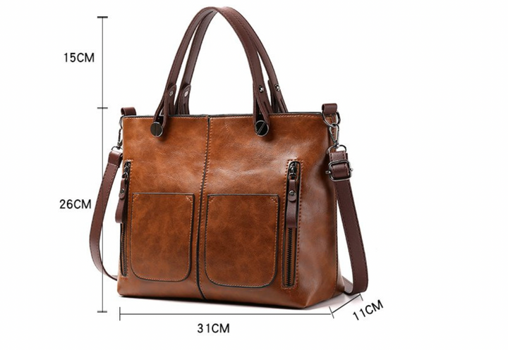 W&W Mode Tote - Altmodische Umhängetasche