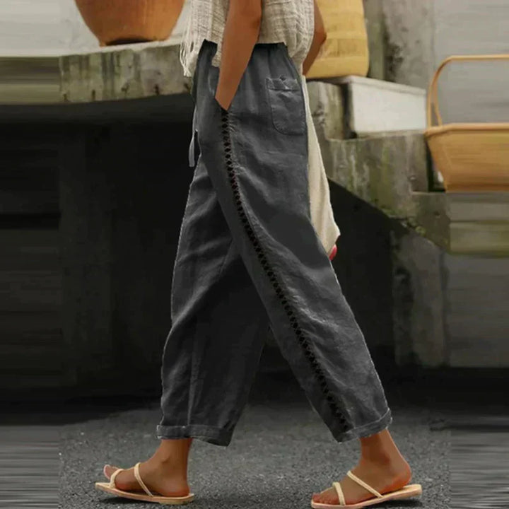 W&W Mode | Hochwertige Leinenhose Mit Modernem Schnitt Für Damen