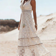 WW | Lange Boho Kleid mit Eleganz