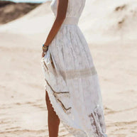 WW | Lange Boho Kleid mit Eleganz