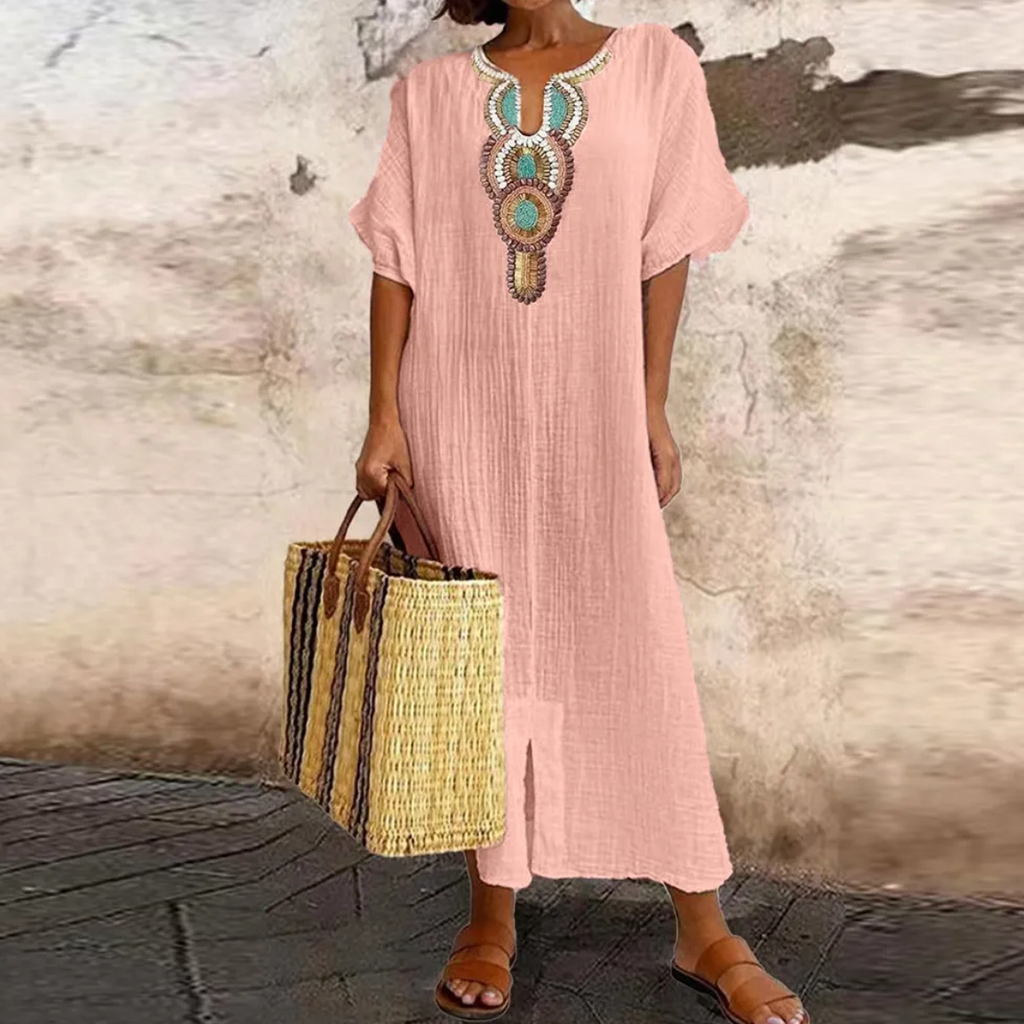 WW Kleid | Elegantes langes Greek Kleid Boho Kleid für Frauen