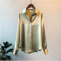 WW | Satin Bluse für Frauen
