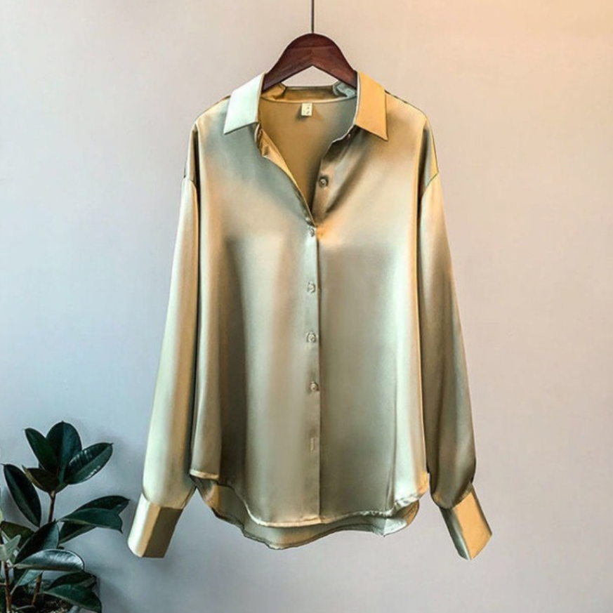 WW | Satin Damen Bluse