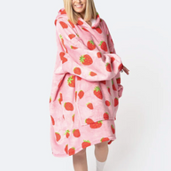 WW | Fleece Hoodie Decke Für Den WINTER