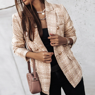 WW | Eleganter Karierter Blazer