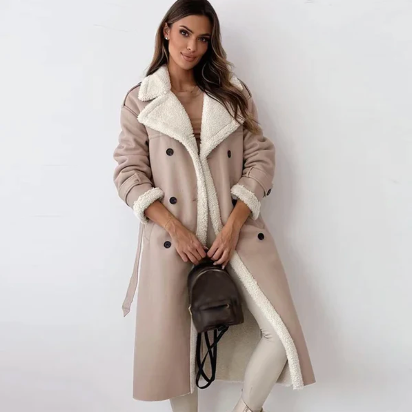 WW | Kuscheliger Wintermantel mit Fleece für Frauen - Edition 2024