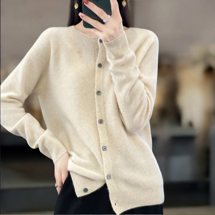 W&W Mode | Klassische Wollstrickjacke