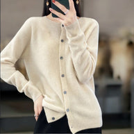WW | Klassische Wollstrickjacke