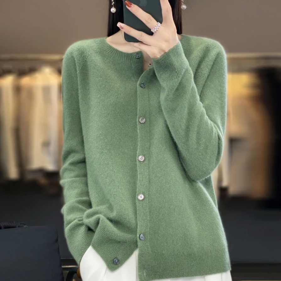 W&W Mode | Beatrice Damen Cardigan – Eleganter Stil Für Jede Gelegenheit