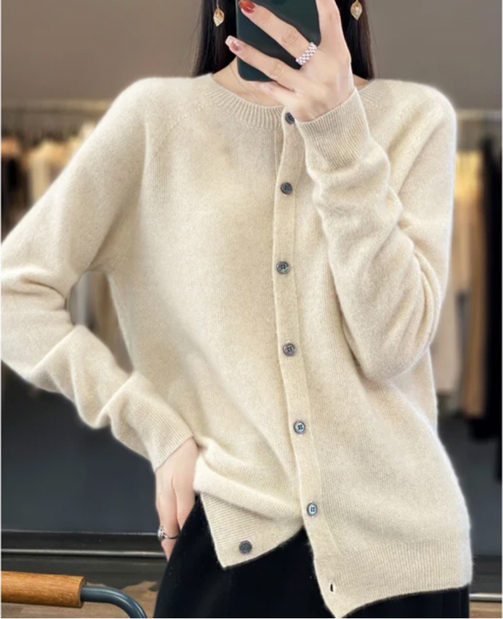 W&W Mode | Beatrice Damen Cardigan – Eleganter Stil Für Jede Gelegenheit