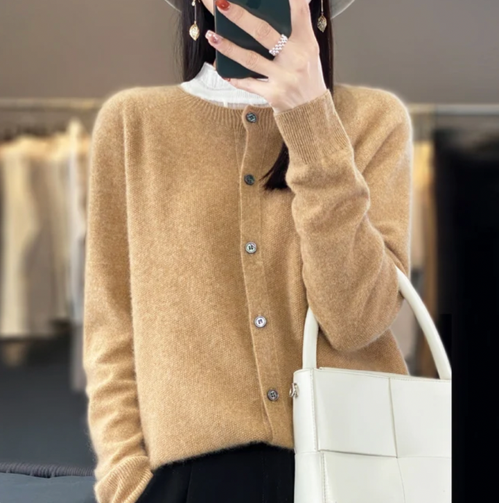 W&W Mode | Klassische Wollstrickjacke
