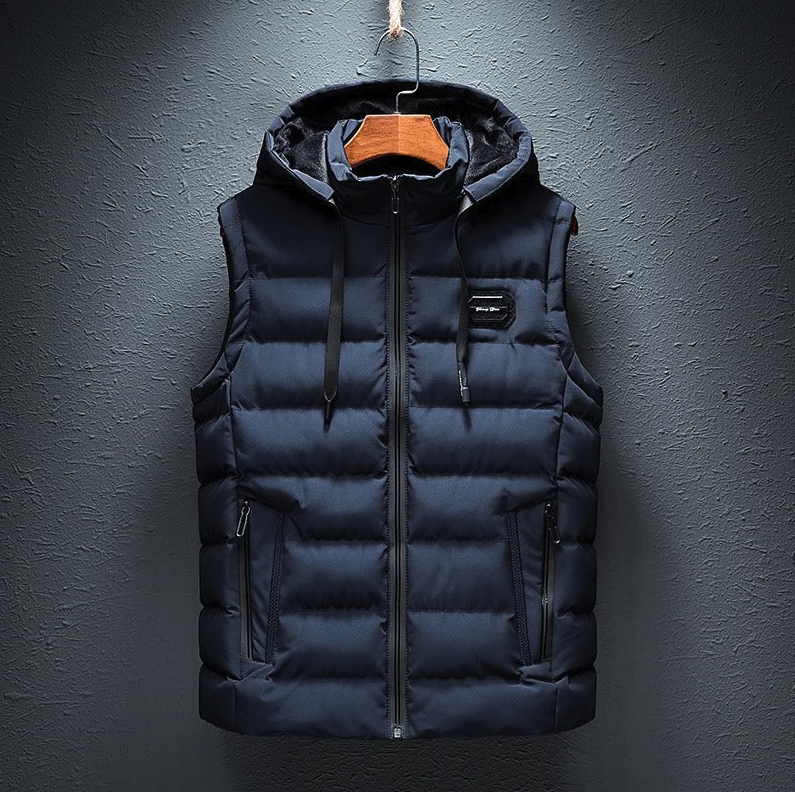 W&W Mode | gesteppte Outdoor Hoodie Weste
