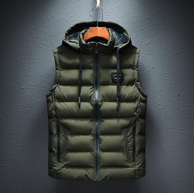 W&W Mode | gesteppte Outdoor Hoodie Weste
