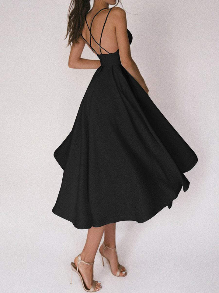 W&W Mode | Dress - Stylish dress with V-neck for a Bohemian look